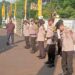 Polsek Citamiang Gelar Apel Pagi Sebagai Bentuk Kedisiplinan