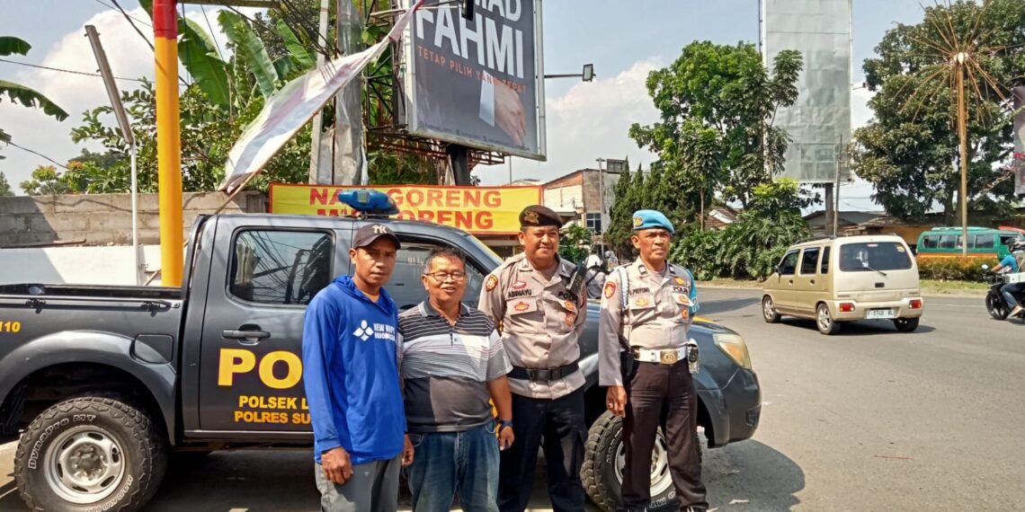 Unit Samapta Polsek Laksanakan Patroli Dialogis Siang Hari dan Berikan Imbauan Kamtibmas