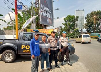 Unit Samapta Polsek Laksanakan Patroli Dialogis Siang Hari dan Berikan Imbauan Kamtibmas