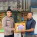 Polsek Citamiang Berikan Bantuan Sosial dalam Rangka HUT Bhayangkara ke-78