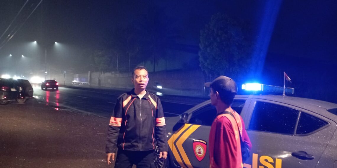 Antisipasi Gukamtibmas, Anggota Patroli Polsek Warudoyong Polres Sukabumi Kota Gencar Laksanakan Patroli Malam Hari