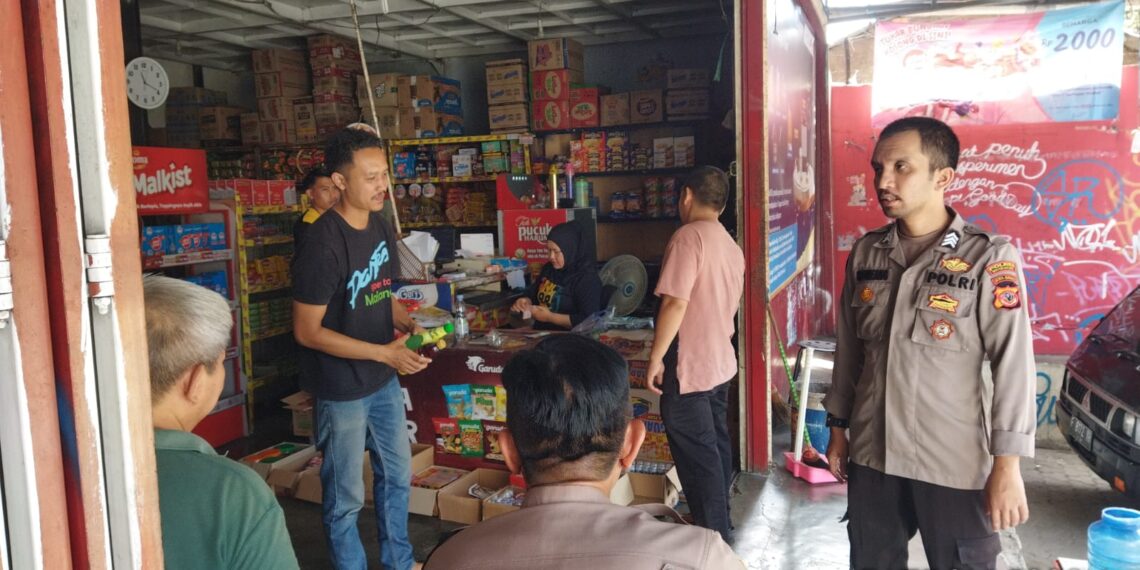 Guna Ciptakan Keamanan dan Kondusif, Polsek Citamiang Patroli Dialogis