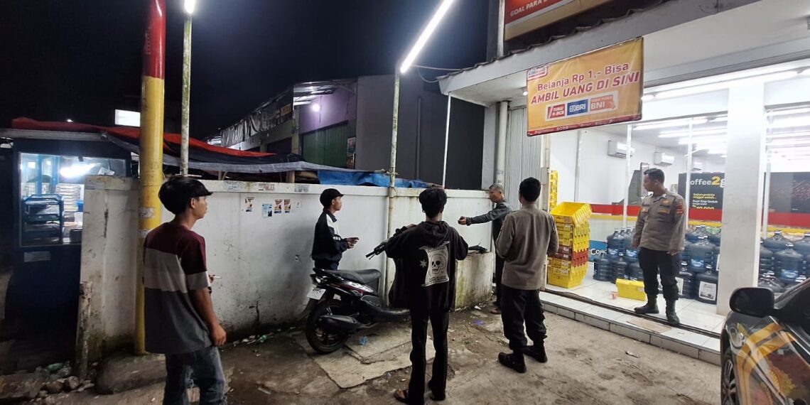 Wujudkan Harkamtibmas Kondusif, Polsek Sukaraja Tingkatkan Patroli KRYD