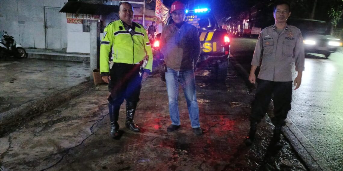 Polsek Sukaraja Gelar Patroli Dialogis,Guna Antisipasi Kejahatan Jalanan