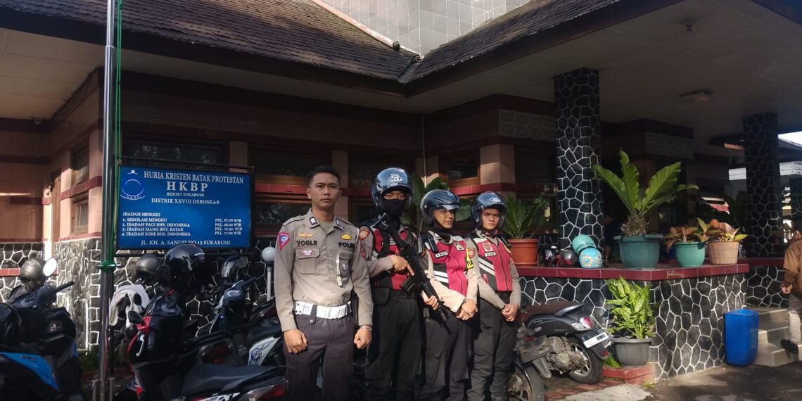 Pam Gereja, Sudah Menjadi Rutinitas Anggota Polsek Warudoyong