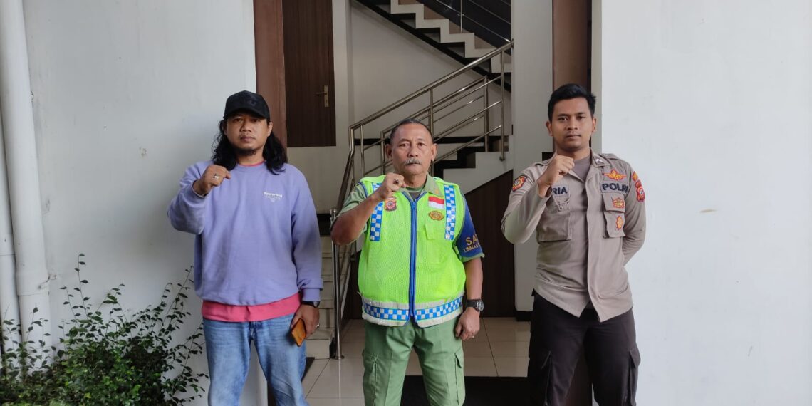 Polsek Kadudampit Laksanakan pengamanan gereja GBI indokuring kota sukabumi