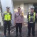 Kapolsek Sukabumi gelar Pengamanan Minggu Kasih Kebaktian Ibadah Minggu Pagi di Gereja GKI Penginjil Sukabumi.