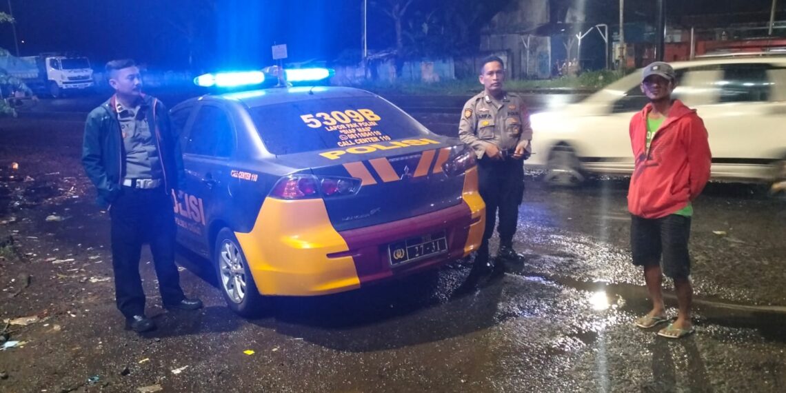 Antisipasi Kerawanan Malam Minggu, Polsek Cisaat Gelar Patroli KRYD