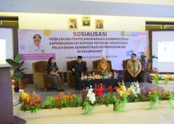 Cakupan Dokumen  Kependudukan Perekaman KTP-el di Kota Sukabumi Capai 100,04%