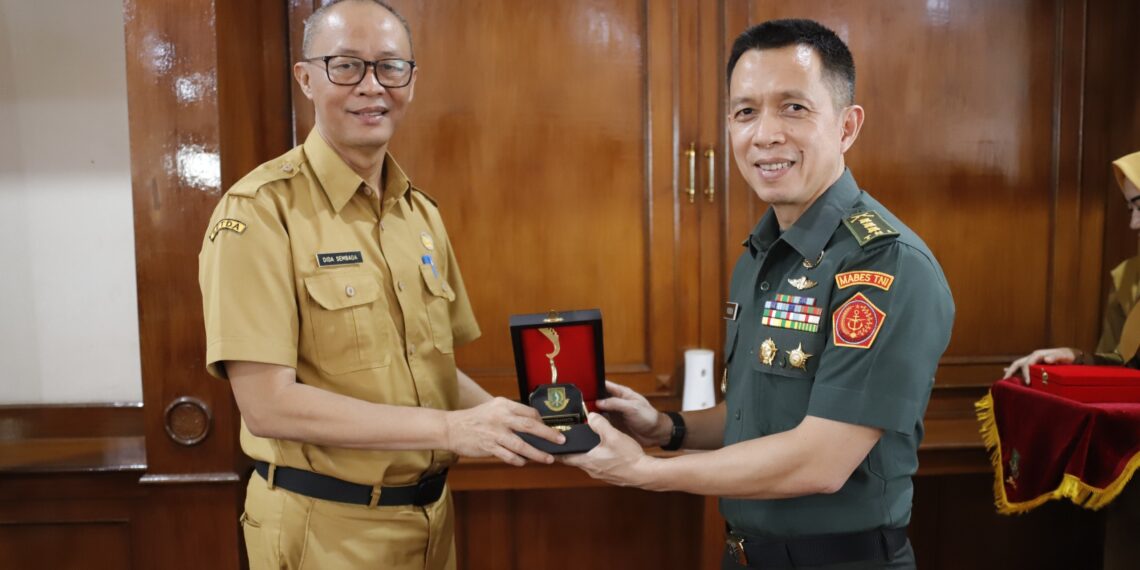 Sekretaris Daerah Terima Kunjungan PKA Mabes TNI di Kota Sukabumi