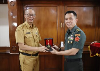 Sekretaris Daerah Terima Kunjungan PKA Mabes TNI di Kota Sukabumi