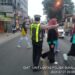 Antisipasi Kemacetan Pagi, Unit Lantas Polsek Sukalarang Melaksanakan Gatur Lalin Saat Jam Masuk Karyawan