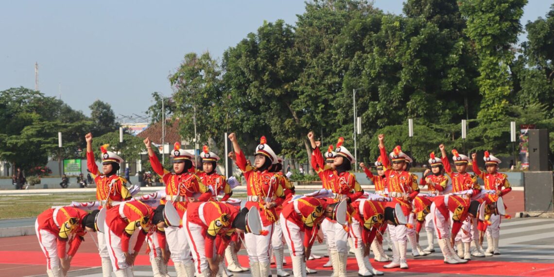 Meriahkan Hari Bhayangkara ke-78, Pocil Sukabumi Unjuk Gigi