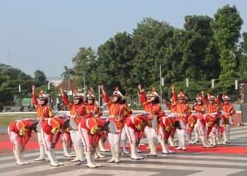 Meriahkan Hari Bhayangkara ke-78, Pocil Sukabumi Unjuk Gigi