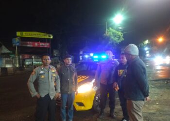 Efektifkan Strong point. Polsek baros tingkatkan Patroli Malam