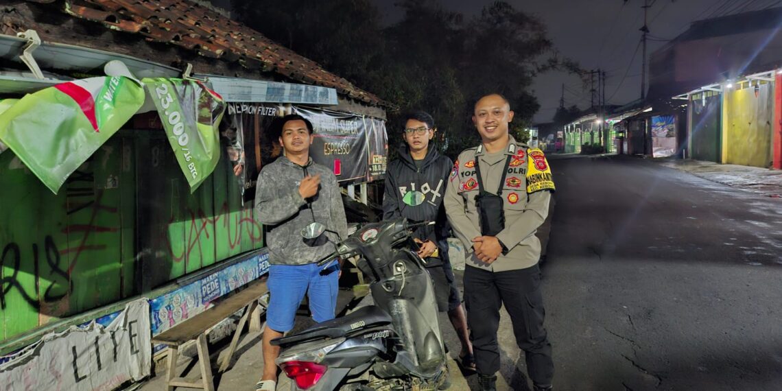 Bhabinkamtibmas Polsek Kebonpedes Patroli Dialogis Dengan Warga Binaan Sampaikan Himbauan kamtibmas