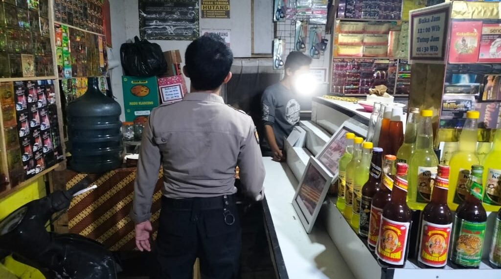 Cipta Kondisi, Polsek Citamiang Gelar Operasi Minuman Keras (Miras)