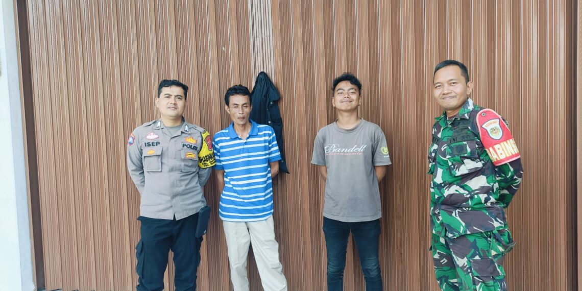 Dekati warga Babinkamtibmas bersinergi dengan Babinsa Sambangi Warga dan Berikan Imbauan Kamtibmas