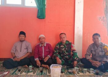 Aktif Jalin Silaturahmi, Bhabinkamtibmas Polsek Sukaraja Sambangi Warga Binaanya