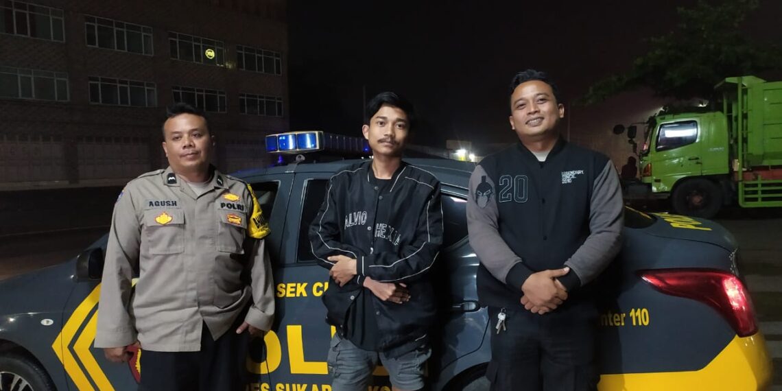Patroli Polsek Cisaat  antisipasi Kerawanan Malam