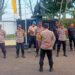 Polsek Citamiang Gelar Apel Pagi Sebagai Bentuk Kedisiplinan.