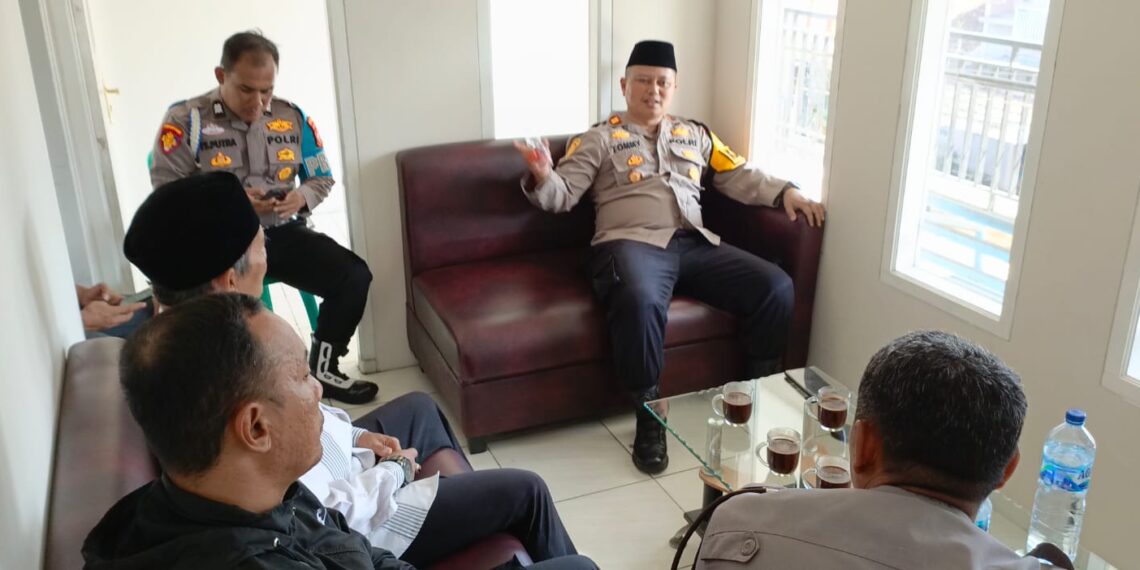 Kapolsek Sukabumi Dialogis Dengan Tokoh masyarakat untuk Jaga Kamtibmas