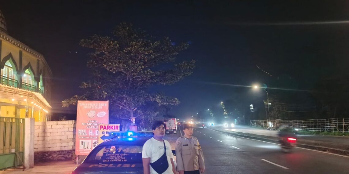 Antisipasi Gukamtibmas pada malam hari, Polsek Gunungguruh tingkatkan Patroli dimalam hari