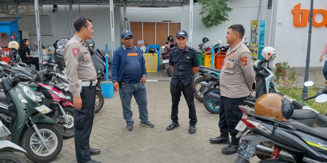 Polsek Cikole Laksanakan Giat Dialogis Dengan Satpam