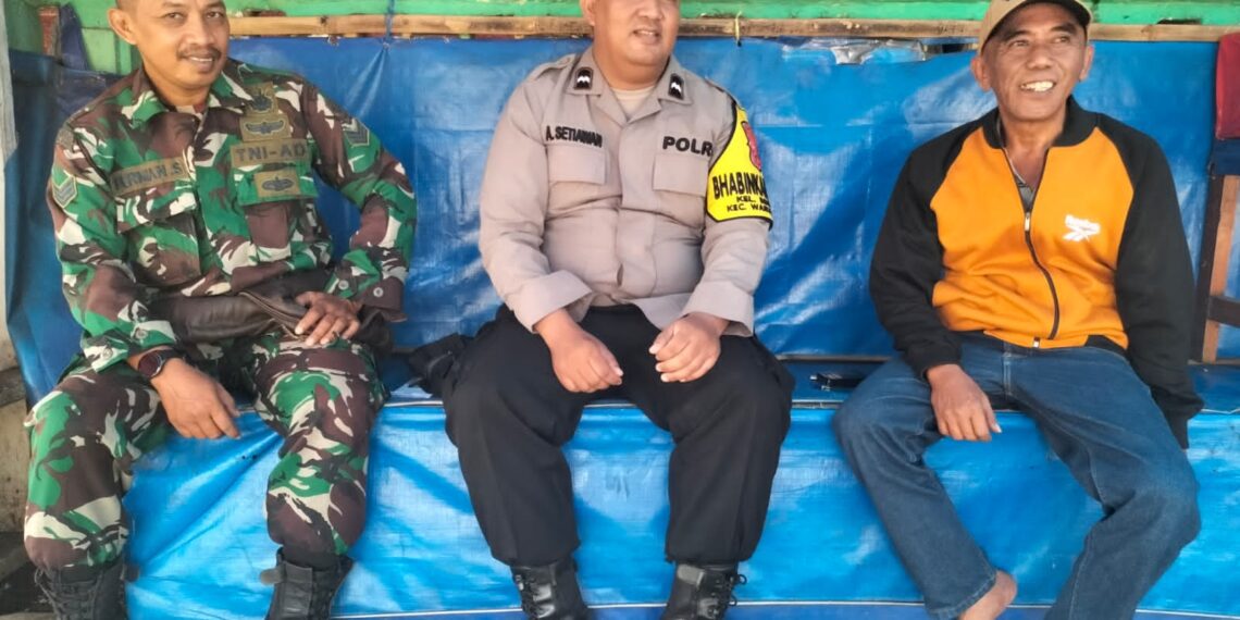 Sambangi Warga Polisi di Kota Sukabumi Sampaikan Imbauan Kamtibmas