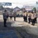 Wujud nyata kebersamaan Polsek Baros efektifkan apel pagi