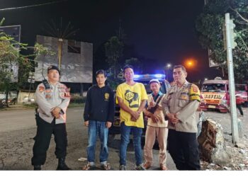 Patroli malam Cegah gangguan Kamtibmas di wilayah lembursitu