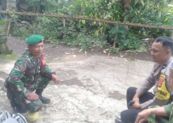 Kegiatan Sinergitas TNI/Polri  Polsek Lembursitu.