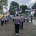 Apel Pagi dan pengecekan kelengkapan personil polsek kadudampit sebagai bentuk kedisiplinan dan kesiapsiagaan Polsek Kadudampit