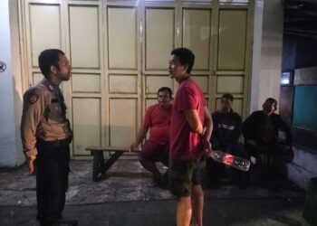Antisipasi Terjadinya Gangguan Kamtibmas Kapolsek Citamiang Gelar Patroli KRYD.