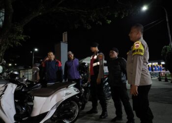 Giatkan patroli, Hadir ditengah masyarakat  dalam meminimalisir brandal motor
