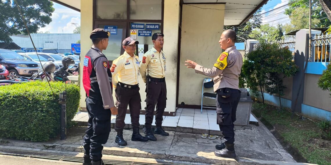 Wujudkan Harkamtibmas, Polsek Baros ajak Satpam Imigrasi tingkatkan Pelayanan Publik