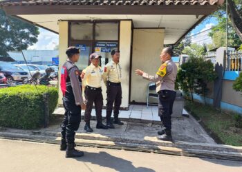Wujudkan Harkamtibmas,  Polsek Baros ajak Satpam Imigrasi tingkatkan Pelayanan Publik
