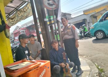 Patroli Dialogis Personel Unit  Samapta Polsek Cisaat Berikan Rasa Aman
