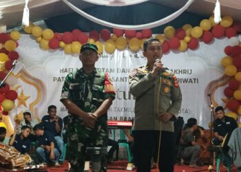 Tasyakur bi ni’mah MD Hayatul Islam Jayamekar. Sinegritas TNI-Polri sebar pesan kamtibmas