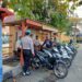 Sambangi Ojeg Pangkalan, Polsek Lembursitu Beri Himbauan Kamtibmas