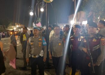 Polsek Cikole Laksanakan Giat Pengamanan Kepulangan Jemaah Haji