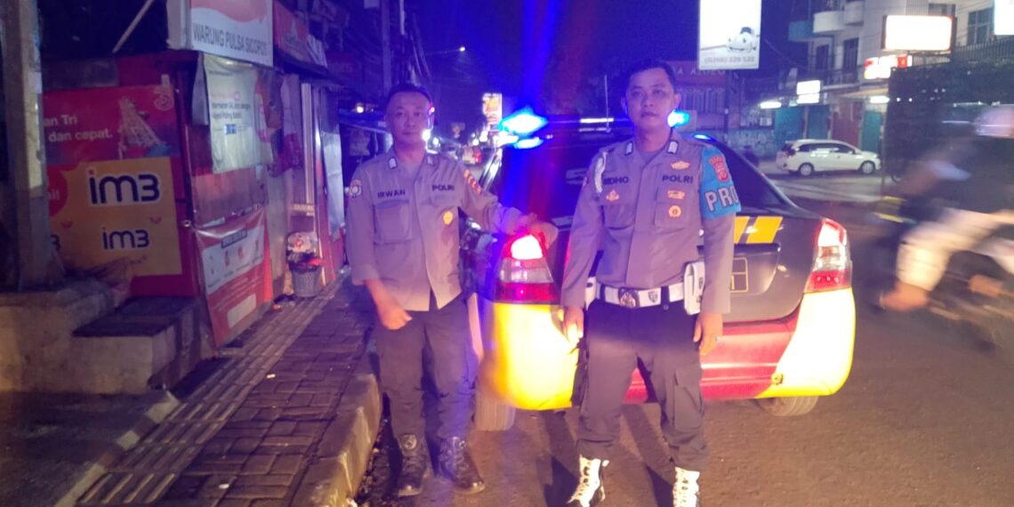 Polsek Cikole Tingkatkan Patroli Di Malam Hari