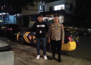 Antisipasi Gukamtibmas, anggota patroli  Polsek Warudoyong Polres Sukabumi Kota Gencar Laksanakan Patroli Malam Hari.