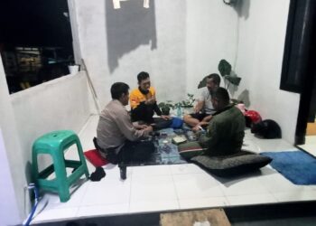 Antisipasi Gukamtibmas, anggota patroli Polsek Lembursitu Polres Sukabumi Kota Gencar Laksanakan Patroli Malam Hari