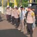 Polsek Citamiang Gelar Apel Pagi Sebagai Bentuk Kedisiplinan.