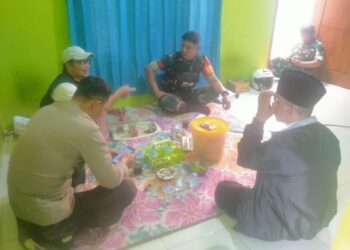 Sinergitas TNI POLRI Dialogis Bersama warga masyarakat