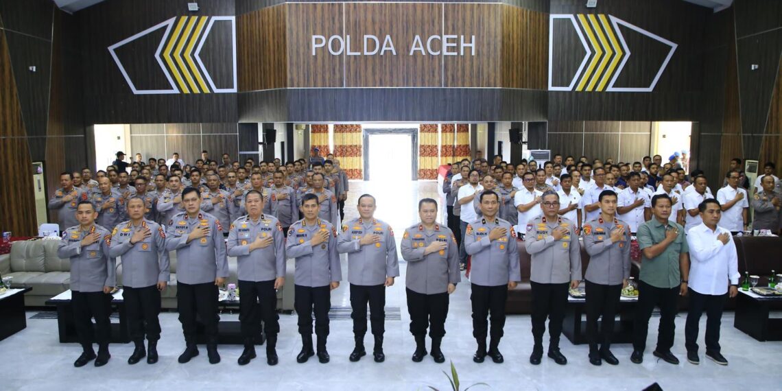 Jelang Pilkada, Kaops NCS Polri Beri Arahan di Polda Aceh: Junjung Tinggi Persatuan dan Kesatuan Bangsa