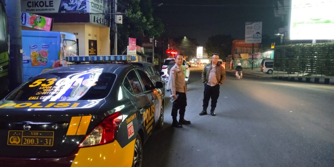 Polsek Cikole Laksanakan Giat Patroli Strong Point