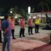 Cipta kondisi malam minggu, Kapolsek Baros pimpin apel dan sebar Personil antisipasi Gukamtibmas