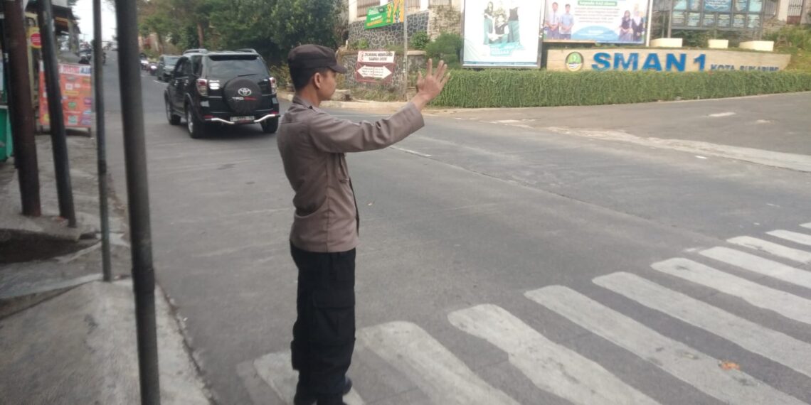 Gatur Pagi Hari, Polsek Citamiang Sebagai Bentuk Pelayanan Kepada Masyarakat